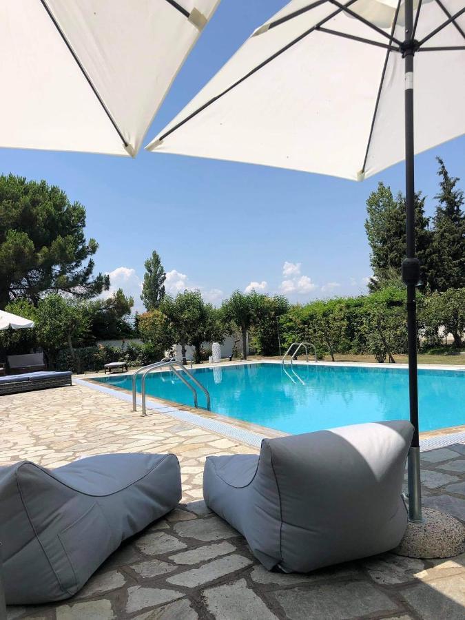 Zeusplace Poolvilla Natura Paralia Kateríni Kültér fotó