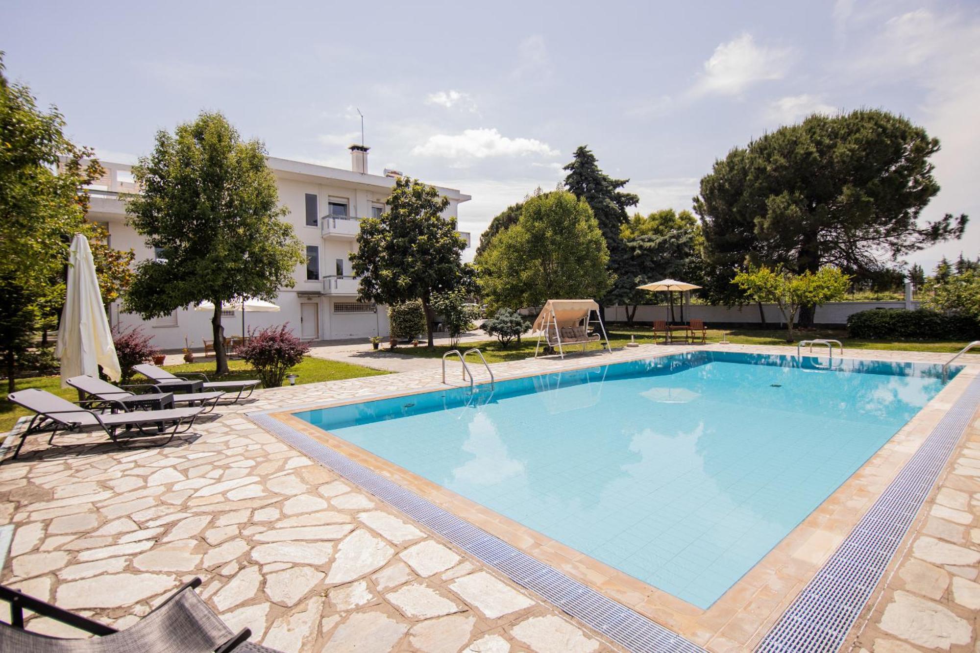 Zeusplace Poolvilla Natura Paralia Kateríni Kültér fotó
