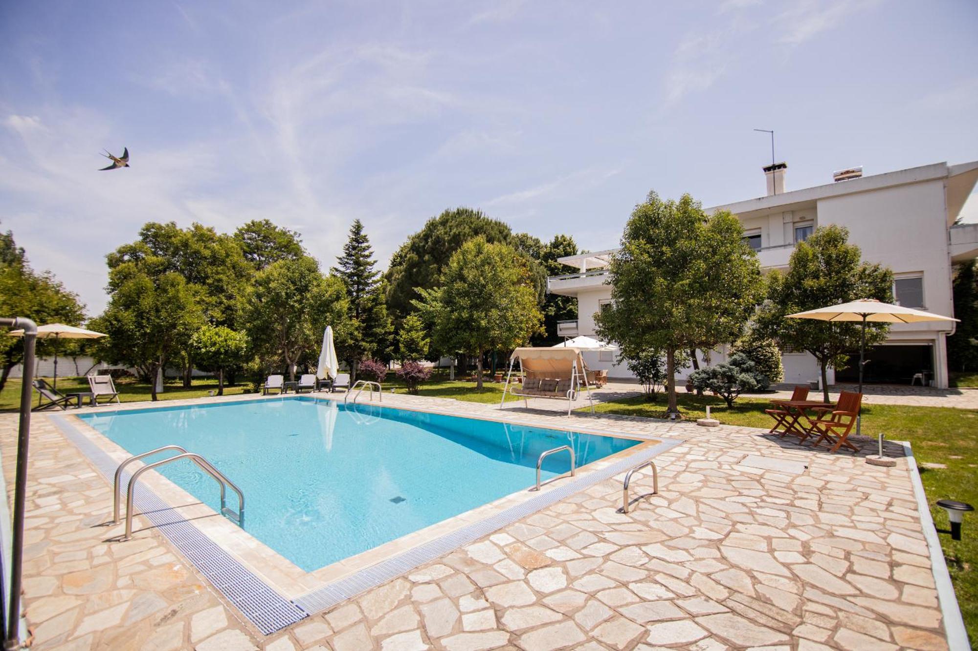 Zeusplace Poolvilla Natura Paralia Kateríni Kültér fotó
